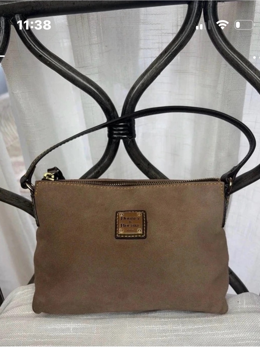 Dooney & Bourke Suede Shoulder Bag